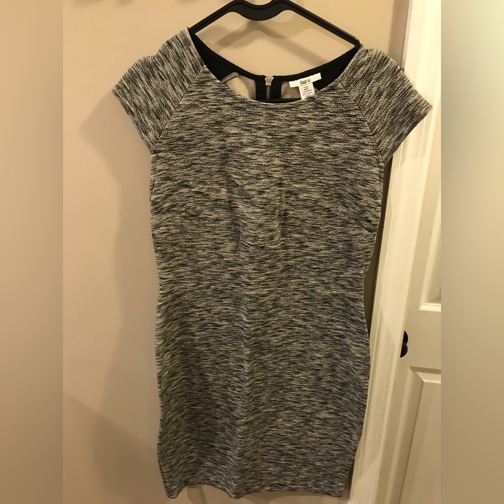 Bar III form fitting, cap sleeve dress